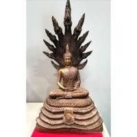 ราคา พระนาคปรก ถอดฐาน ขนาดบูชา เจ้าคุณ นร ฯ วัด เทพศิริน ทรา วาส ปี2511 เนื้อ ทองเหลือง หน้าตัก 9นิ้ว (3318066893)