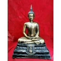 ราคา สมเด็จ พระมหาพุทธพิมพ์ อนุสรณ์ 190 ปี วัดเกศไชโย จ อ่างทอง ปี2521 เนื้อทองเหลือง หน้าตัก 9นิ้ว (42309259046)