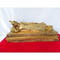 ราคา พระพุทธรูป บูชา ปางไสยาสน์ วัดหน้าพระเมรุ จ อยุธยา หน้าตัก 5นิ้ว เนื้อโลหะทองเหลือง (25163870415)