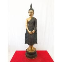 ราคา พระพุทธรูป ปางถวายเนตร วัดหน้าพระเมรุฯ ปี2548 เนื้อทองเหลือง สูง23 5นิ้ว (23228787039)