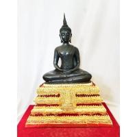 ราคา พระพุทธรูป อนุสรณ์122ปี สมเด็จโต วัดระฆังโฆ เนื้อทองเหลือง ฐานปิดทองแท้ (22730584528)