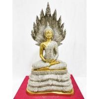 ราคา พระนาคปรก เจ้าคุณนร วัดเทพศิรินทร์ ปี2513 เนื้อทองเหลือง สองกษัตริย์ หน้าตัก10นิ้ว (22522505101)