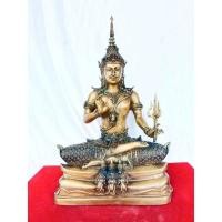 ราคา ท้าวเวสสุวรรณ ประทานทรัพย์ หน้าเทพ วัดหน้าพระเมรุราชิการาม จ อยุธยา เนื้อทองเหลือง หน้าตัก9นิ้ว (22100781864)