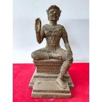 ราคา พระพิราพ วัดบางกร่าง จ นนทบุรี หน้าตัก5นิ้ว เนื้อทองเหลือง (16711605032)