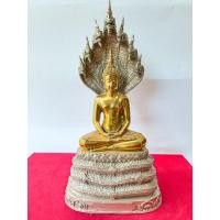 ราคา พระนาคปรก ฐาน12นั กษัตร พิธีกฐินยะลา ท่านเจ้าคุณนรฯ วัดเทพศิรินทร์ เนื้อทองเหลือง สองกษัตริย์ (16411579423)