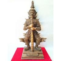 ราคา ท้าวเวสสุวรรณ องค์ใหญ่ วัดสุทัศน์ฯ ปี2553 เนื้อทองเหลือง สูง25นิ้ว เนื้อทองเหลือง (15963344523)