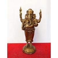 ราคา พระพิฆเนศ 4กร พิธีเสวยสุข วัดสมานรัตนาราม จ ฉะเชิงเทรา ปี2559 สูง10นิ้ว เนื้อทองเหลือง (14384792634)