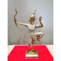 ราคา รูปหล่อบูชา สมเด็จพระนารายณ์มหาราช ที่ระลึกงานแผ่นดินเทศบาลเมืองลพบุรี งานนารายณ์ รำลึก เนื้อ ทองเหลือง (12737007140)