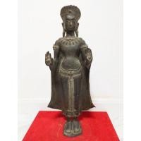 ราคา พระลพบุรี ยุคพระชัยวรมันที่7 ปางห้ามสมุทร ศิลปะเขมร สูง23นิ้ว เนื้อ สัมฤทธิ์ (11746766805)