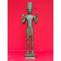 ราคา เทวรูปพระหริหระ ศิลปะขอมโบราณ เนื้อสัมฤทธิ์ สูง1เมตร (9784197330)