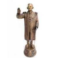 ราคา พระบรมรูปหล่อในหลวง รัชกาลที่ 9 ทรงโบกพระหัตถ์ ปี2549 เนื้อ ทองเหลือง (5912718451)