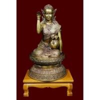 ราคา พระแม่ นางกวัก วัดม่วง อ วิเศษชัยชาญ จ อ่างทอง ปี 2528 เนื้อทองผสม (4616350598)