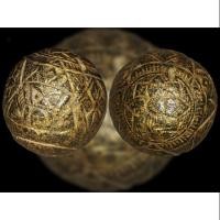 ราคา คตมะพร้าว แกะราหูอมจันทร์ หลวงพ่อปิ่น วัดศรีษะทอง ลงรักปิดทอง (1727455634)