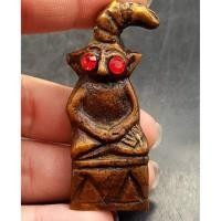 ราคา งั่งเขมรตาแดง หลวงปู่สรวง เทวดาเล่นดิน เนื้อสัมฤทธิ์อุดกริ่ง ปลุกเสกประเทศกัมพูชา (1598925397)