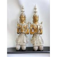 ราคา พระบูชา เทพพนม วัดสุทัศน์ เนื้อสองกษัตริย์ สูง13นิ้ว (25030680328)