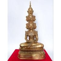 ราคา พระพุทธมหา เศรษฐีนวโกฏิ วัดพระบาทบางแฟน อ ดอยสะเก็ด จ เชียงใหม่ หน้าตัก9นิ้ว เนื้อทองเหลือง (24966639624)