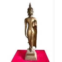ราคา พระพุทธรูปสุโขทัย ปางลีลา หมวดลีลากำแพงเพชร สูง27นิ้ว เนื้อโลหะสำริด (23769595442)