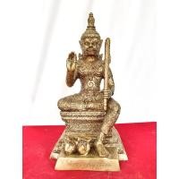 ราคา ท้าวเวสสุวรรณ นั่งประทานทรัพย์ เนื้อทองเหลือง วัดสุทัศน์ ปี2555 หน้าตัก5นิ้ว (21039552491)