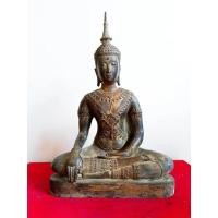 ราคา พระพุทธรูป ทรงเครื่อง อย่างพระมหาจักรพรรดิ สมัยรัตนโกสินทร์ พุทธศักราช ๒๔๑๑ หน้าตัก9นิ้ว เนื้อสัมฤทธิ์ (17196836046)