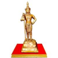 ราคา ท้าวเวสสุวรรณ หน้าเทพ วัดหน้าพระเมรุราชิการาม จ อยุธยา เนื้อทองเหลือง สูง22นิ้ว (14599804071)