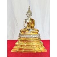 ราคา พระพุทธสิหิงค์ วัดบวรนิเวศวรวิหาร หน้าตัก 5 นิ้ว เนื้อสองกษัตริย์ ปี2500 (12291087345)