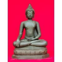 ราคา พระพุทธรูป เชียงแสนสิงห์หนึ่ง ปางมารวิชัย ขัดสมาธิเพชร ยุคกลาง หน้าตัก20นิ้ว (11423565719)