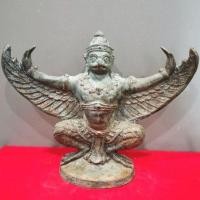 ราคา พญาครุฑแช่น้ำมนต์ ขนาดบูชา รุ่นแรก วัดครุฑธาราม จ อยุธยา ปีกกว้าง14นิ้ว สูง12นิ้ว เนื้อ สัมฤทธิ์ สนิมเขียว (7715683862)