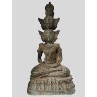 ราคา พระมหาเศรษฐีนวโกฏิ ก้าวหน้า ขนาดบูชา หน้าตัก 5นิ้ว หลวงปู่จอม วัดบ้านดอนดู่ จ อำนาจเจริญ เนื้อสนิมเขียว ชนวน๙๐๐ ปี (6332217660)