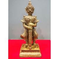 ราคา รูปหล่อท้าวเวสสุวรรณ ขนาดบูชา รุ่นเขี้ยว โต วัด สุทัศน์เทพ วรา ราม ปี2553 เนื้อ ทองเหลือง (5939773823)