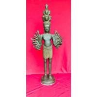 ราคา เทวรุปพระนารายณ์10กร ศิลปะพนมดา สูง1 30เมตร เนื้อสำริด (5497212131)