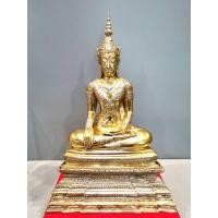 ราคา พระพุทธนิมิตวิชิตมาร รุ่น สมโภช500ปี วัดหน้าพระเมรุ จ อยุธยา ปี2547 เนื้อโลหะ ทองเหลือ ง (5120560389)