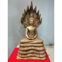 ราคา พระนาคปรก ขนาด บูชา รุ่น สุดท้าย ท่านเจ้าคุณนรฯ วัดเทพศิริน ทรา วาส เนื้อทองเหลือง ปี2513 (3618271490)