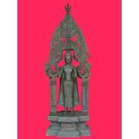 ราคา พระร่วงยืนในซุ้มเรือนแก้ว ปางห้ามสมุทร ศิลปะเขมร เนื้อสำริด (10819898511)
