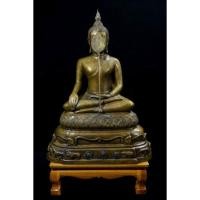 ราคา พระบูชาหลวงพ่อโต พระพุทธไตรรัตนนายก วัดพนัญเชิงวรวิหาร จ พระนครศรีอยุธยา ปี 2547 เนื้อโลหะทองเหลือ ง (4007386998)