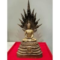 ราคา พระพุทธรูปนาคปรก ขนาดบูชา ท่านเจ้าคุณนรฯ วัดเทพศิรินทราวาส ปี2511 (2865795045)