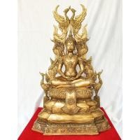 ราคา พระพุทธรูป รุ่นแรก วัดหงส์รัตนารามราชวรวิหาร จ ฉะเชิงเทรา เนื้อทองเหลือง หน้าตัก9นิ้ว (20430498509)