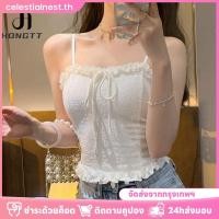 ราคา เสื้อกล้ามลูกไม้ครึ่งตัวสำหรับฤดูร้อน 40 62 5 กก เสื้อกล้ามผูกโบว์อเนกประสงค์ คลุมหน้าอก CelestialNest (55101042642)