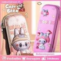 ราคา กระเป๋าใส่ดินสอสำหรับนักเรียนชั้นประถมศึกษา ลายการ์ตูน Sanrio Labubu 3D ความจุขนาดใหญ่ กันน้ำ ทนทาน มีซิป CelestialNest (54350639523)
