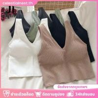 ราคา บราไร้ตะเข็บหลังเสริมสวยสำหรับผู้หญิง สปอร์ตบรา ระบายอากาศได้ดี ชุดชั้นในสตรี สวมใส่สบาย ดันทรงนุ่ม CelestialNest (51400996273)