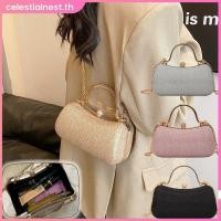 ราคา กระเป๋าแฟชั่นสำหรับใส่ไปงานราตรีประดับลูกปัดและคริสตัล กระเป๋าถือคลัตช์สำหรับผู้หญิง สีดำ สีเงิน สีทอง กระเป๋าใส่ไปงานราตรี กระเป๋าถือ CelestialNest (56500359939)