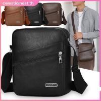 ราคา กระเป๋าสะพายข้างหนังกันน้ำอเนกประสงค์สำหรับผู้ชาย คุณภาพดี ความจุขนาดใหญ่ กระเป๋าสะพายข้างลำลอง กระเป๋าสะพายข้างสำหรับผู้ชาย กระเป๋าผู้ชายใบเล็ก CelestialNest (52500359934)