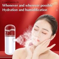 ราคา CrownFamily เครื่องเพิ่มความชื้นในอากาศในรถยนต์ Mini Nano Facial er USB Nebulizer Purifier Aromatherapy Diffuser Face Water Replenishment TH (41573818295)