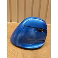 ราคา Delux M618 Mini Wireless Vertical Mouse สีน้ำเงิน สภาพ 99 แกะโชว์ไม่เคยใช้ (43968399002)