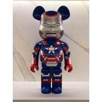 ราคา พร้อมส่ง Be rbrick Iron Patriot 1000 มีกล่องน้ำตาลครบหมด ของแท้ 100 มีรอยตำหนิตามภาพขอคนรับสภาพได้ (50250303897)