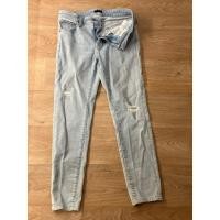 ราคา 1 แถม 1 กางเกงยืนส์ Uniqlo jeans size 29 นิ้ว ขนาด 73 5 ซม เสื้อเชิ้ต CPS สีเทา ลาย NASA (52951491838)