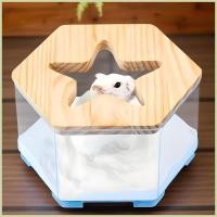 ราคา Gerbil กล่องอาบน้ําหนูแฮมสเตอร์ทรายอาบน้ํากล่องReusable Gerbilอุปกรณ์เสริมสัตว์เลี้ยงสําหรับสัตว์เล็กห้องน้ําFescanth (43021643737)