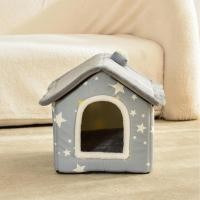 ราคา Kitten Houses For Indoor Cats Plush Bed House For Kitten House Shape Soft Kitten Bed Cave with Removable fescanth (28015719127)