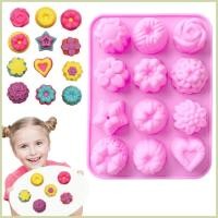 ราคา แม่พิมพ์ F Ondant ดอกไม้ใบ 12 Cavities ซิลิโคนเบเกอรี่แม่พิมพ์ Pan คุกกี้เค้ก Mould สําหรับ Jelly โฮมเมดรักษา fescanth (43972122551)