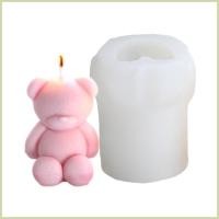 ราคา หมีแม่พิมพ์ 3D หมีน่ารักเทียนหอมแม่พิมพ์ DIY หมีซิลิโคน Fondant สบู่ทําแม่พิมพ์สําหรับเค้กเบเกอรี่ Cupcake fescanth (42424026265)