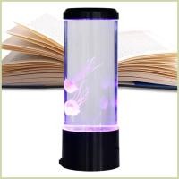 ราคา โคมไฟแมงกะพรุน LED เงียบแมงกะพรุน Ambence แสงเปลี่ยนสีเอฟเฟกต์ตารางโคมไฟแมงกะพรุนอารมณ์โคมไฟตั้งโต๊ะ fescantth (26319717657)